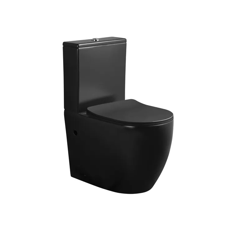Inodoro largo Peirano Stone black