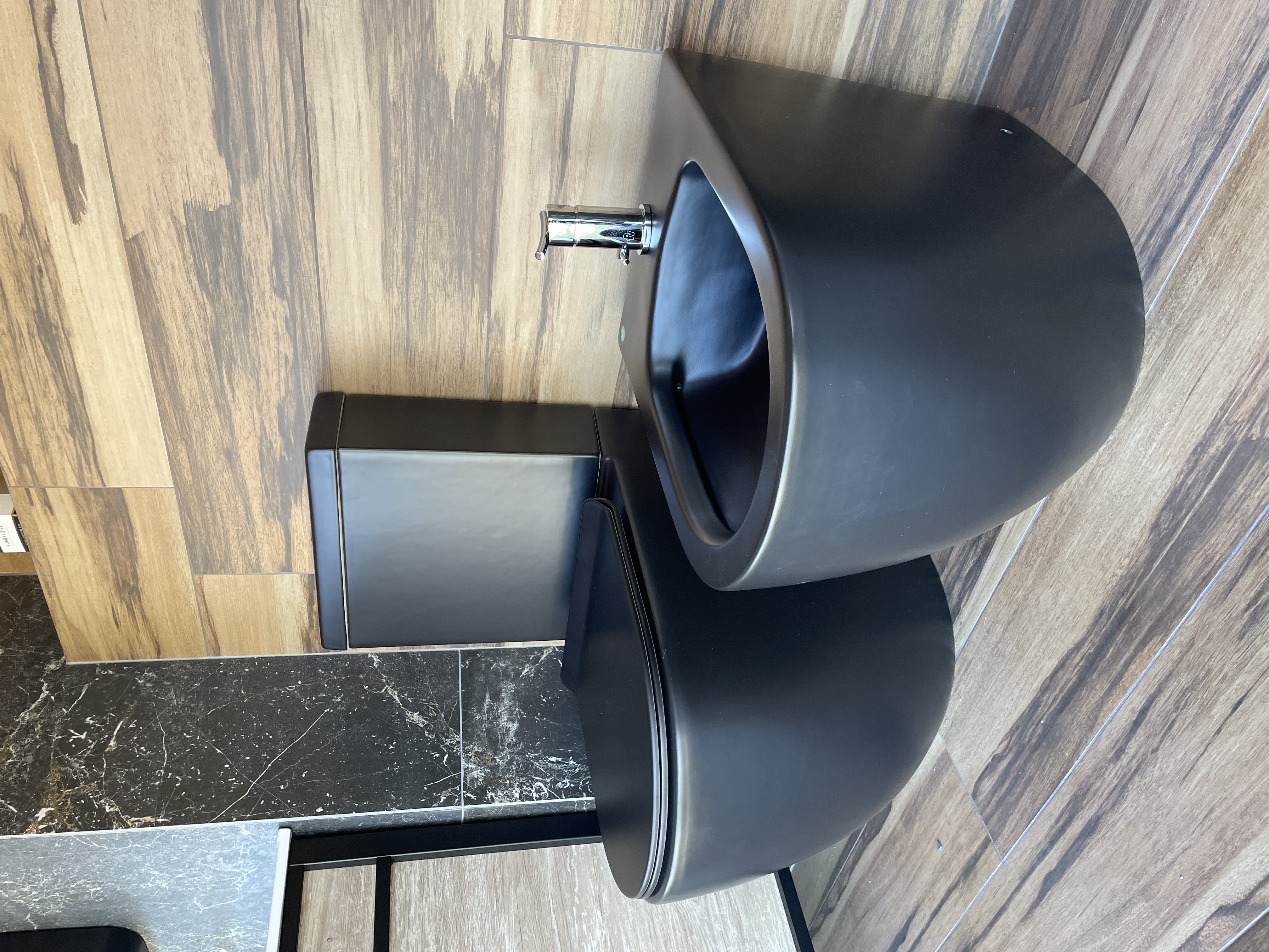 Bidet Monocomando Peirano Stone black