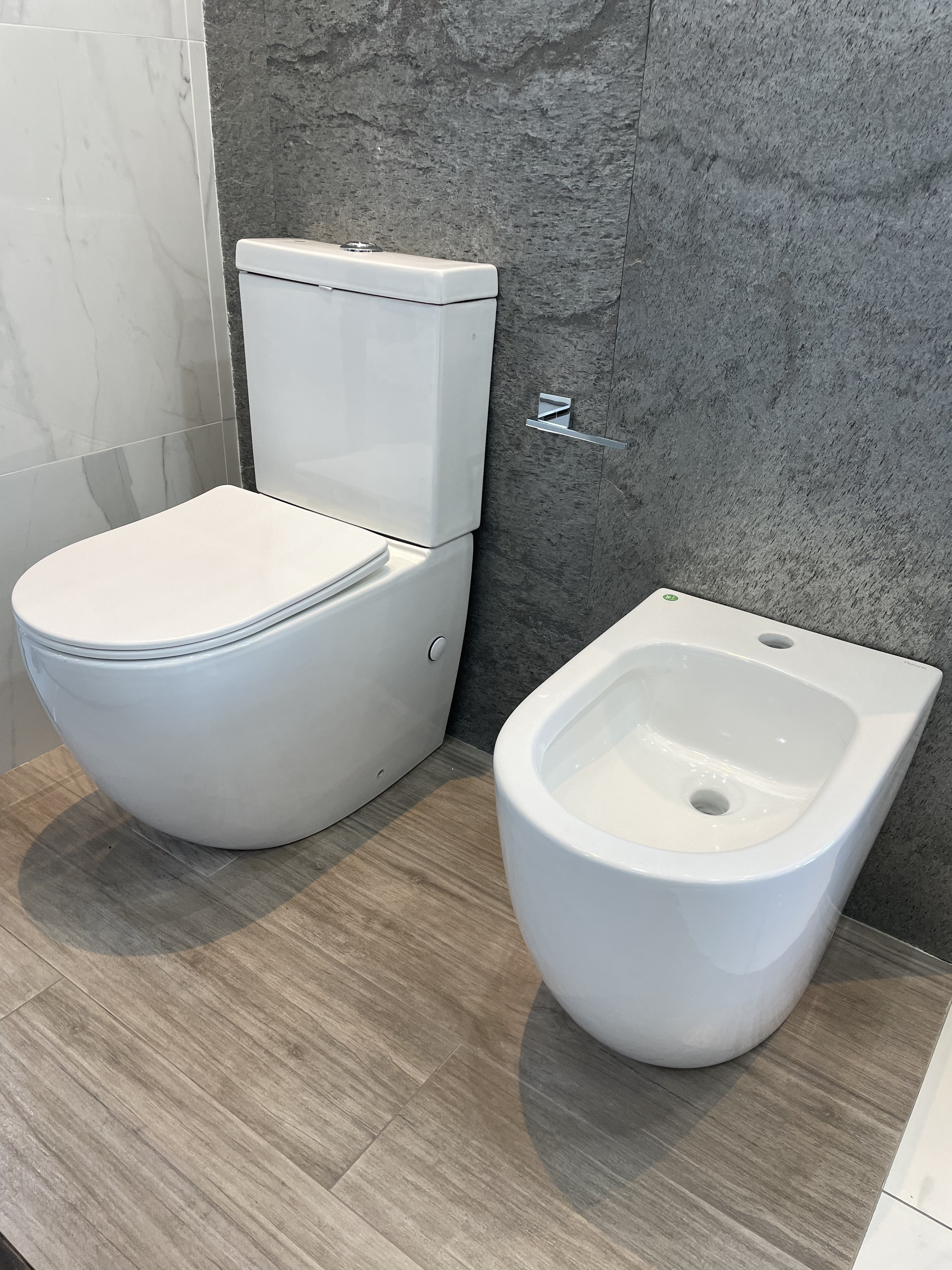 Inodoro Largo Peirano Stone white