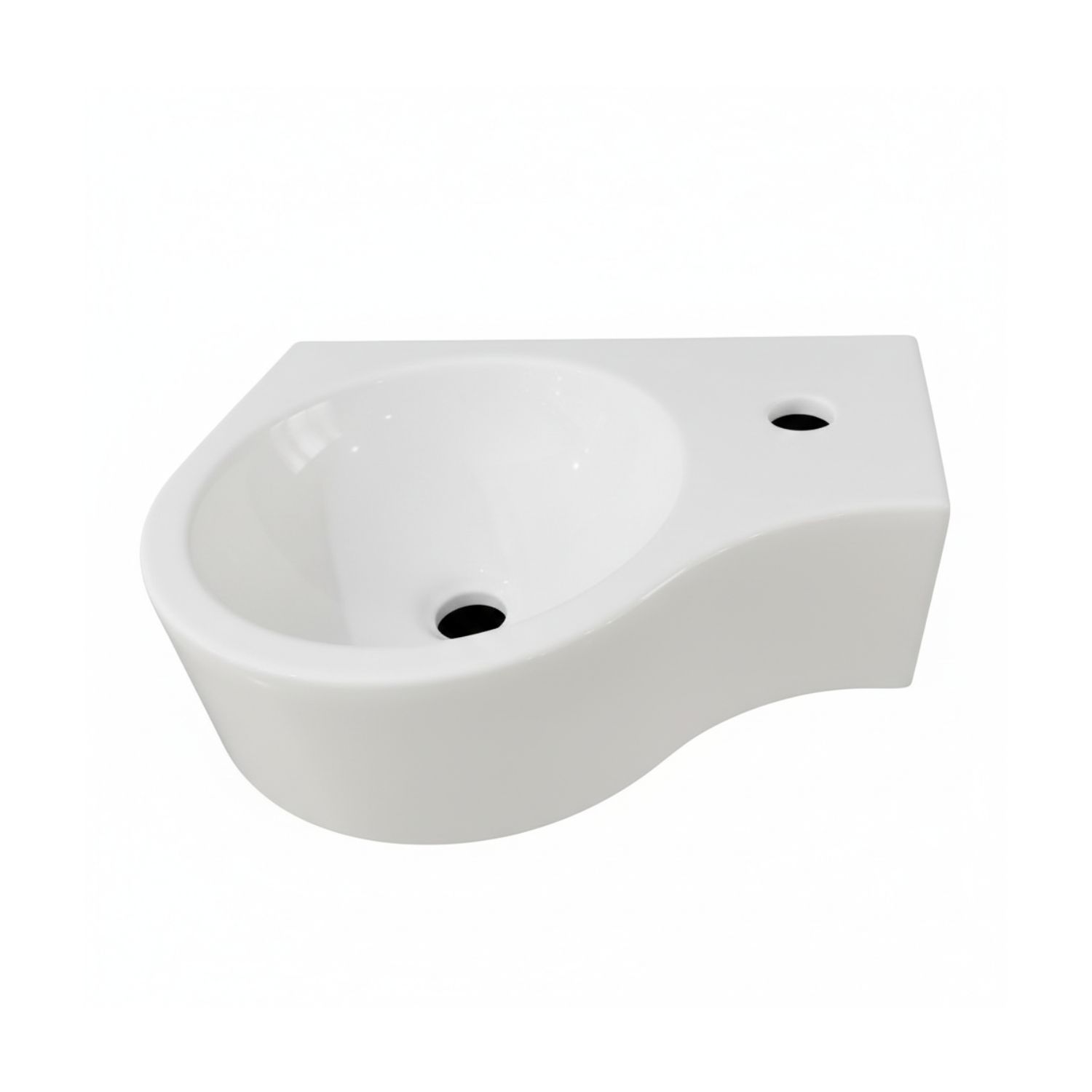 Bacha de Apoyo Monocomando Para Baño Ferrum Esquinera