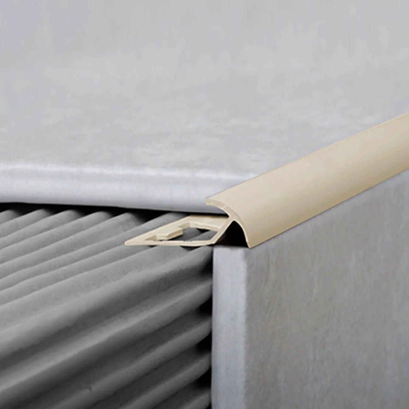 Guardacanto Arco Atrim PVC Champagne 9mm – 216