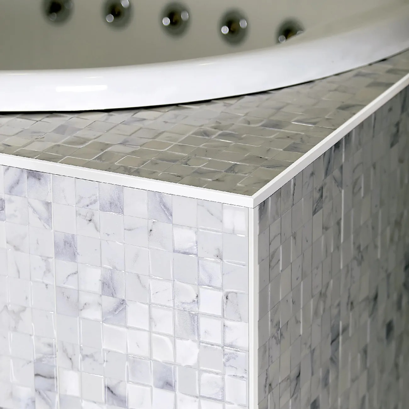 Tapacanto Angular Atrim Aluminio Blanco 16mm – 1903