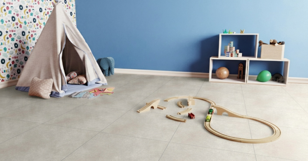 Porcelanato Simil Cemento Alberdi 80x80 Arboria Natural