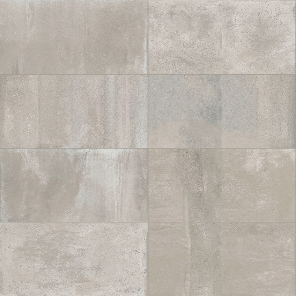 Porcelanato Simil Cemento Antideslizantes Vite 120x120 Antico Light Grey