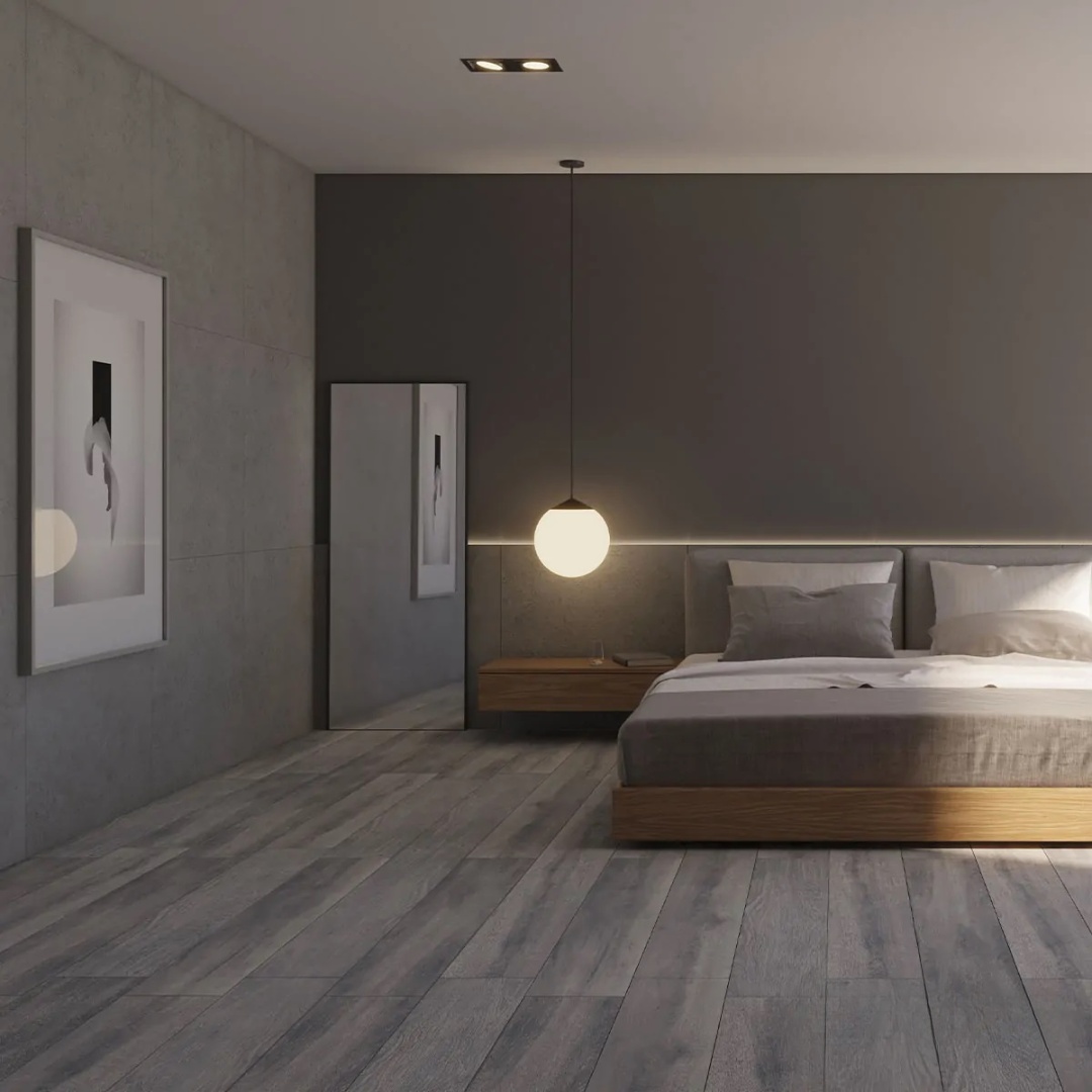 Porcelanato Simil Madera San Lorenzo 20x120 Saing Gris