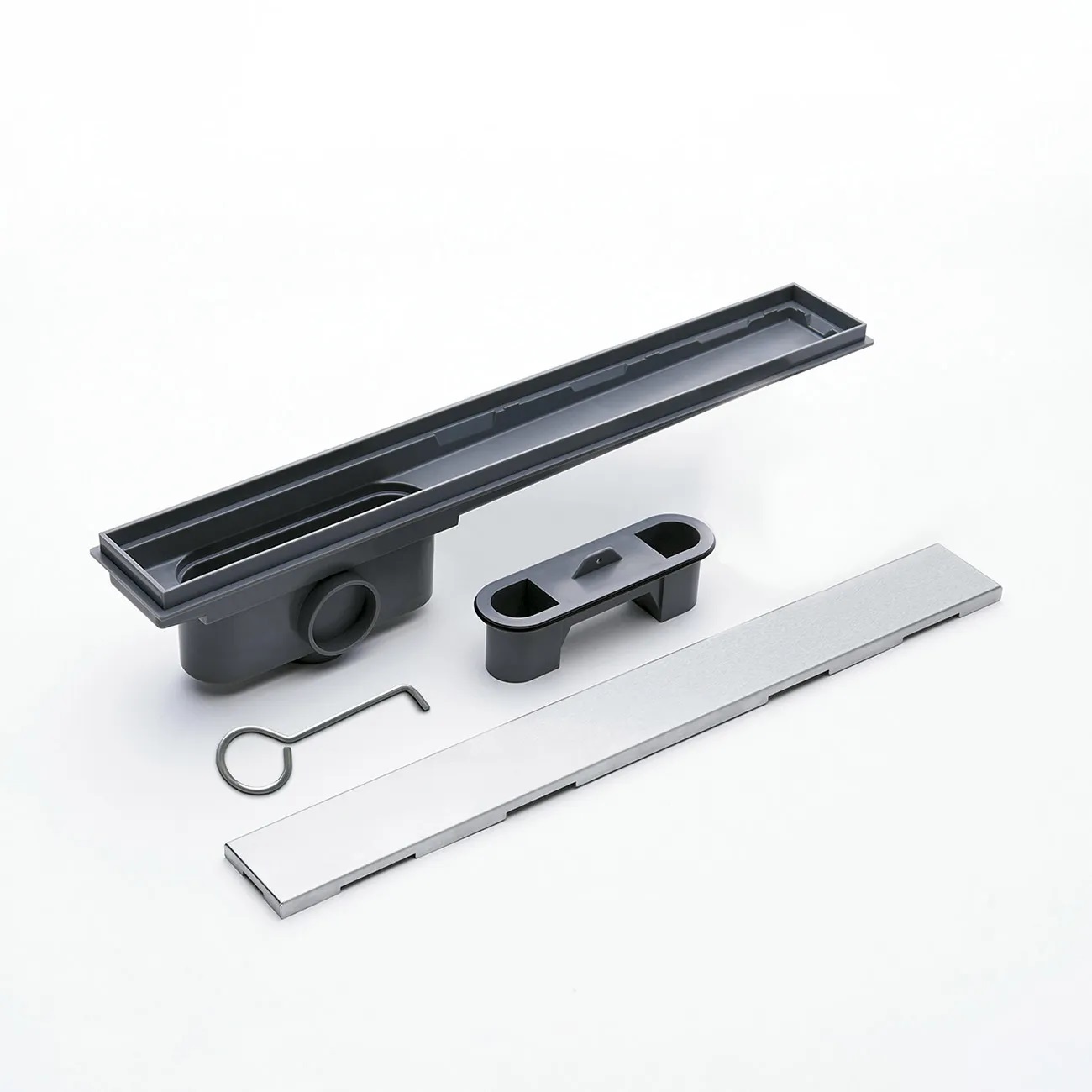 Desagüe Lineal de ABS Para Ducha Atrim Clásico Liso Mate 45 Cm DPP450T02