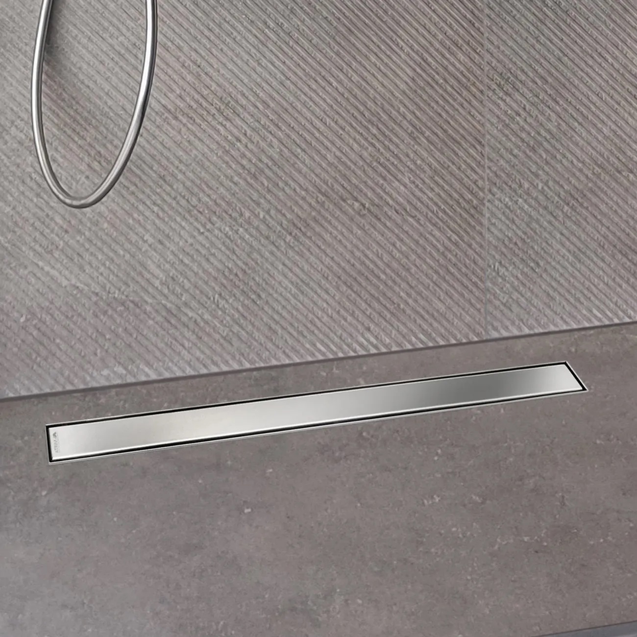Desagüe Lineal De Acero Para Ducha Atrim Clásico Brillante 70 cm DA700T04