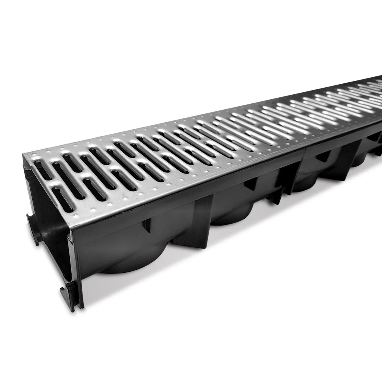 Desagüe Lineal De Acero Para Exterior Atrim Infinity Enduro Galvanizado 100 cm DIEAG1000