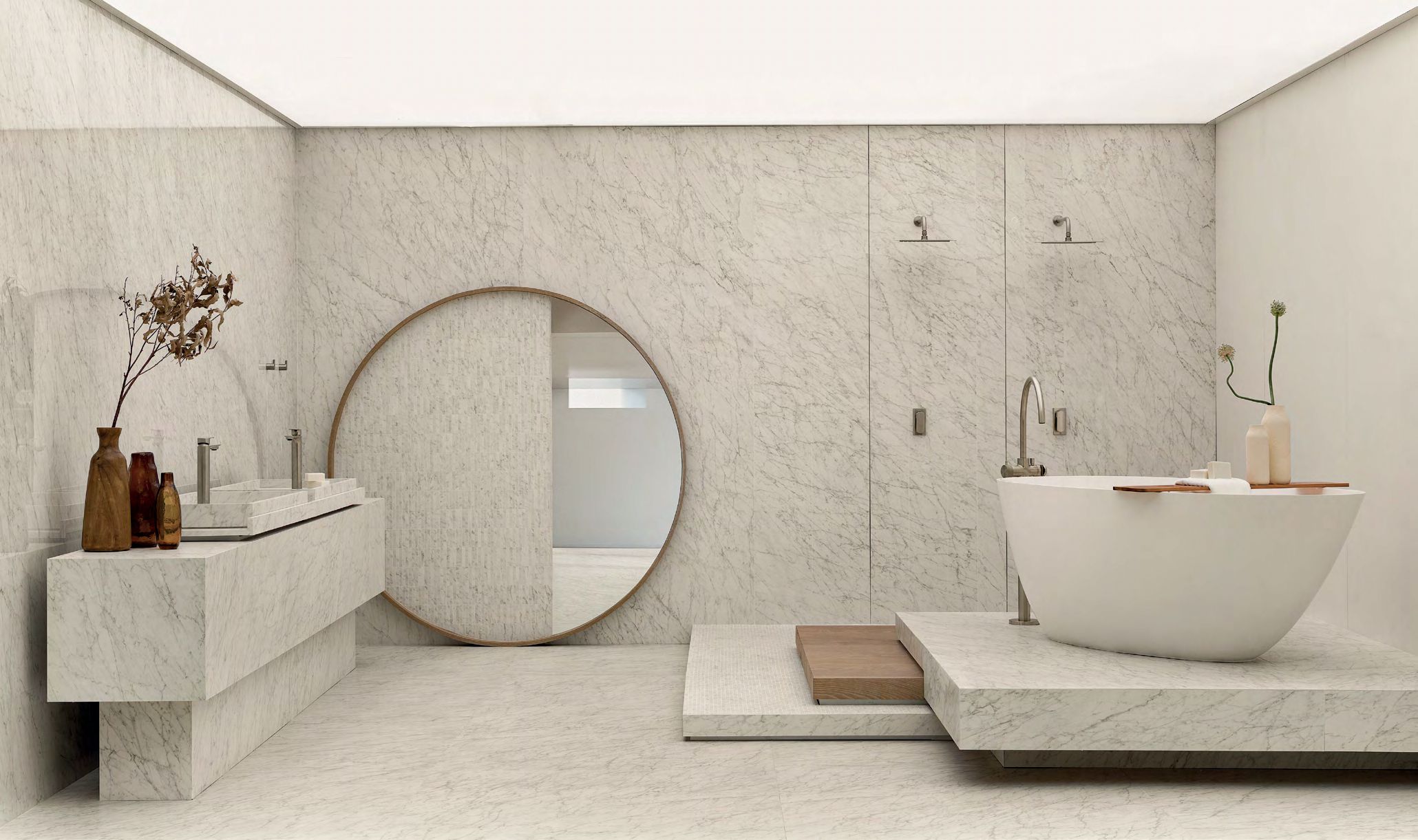 Porcelanato Semipulido Portobello 120x120 Carrara Icon Soft
