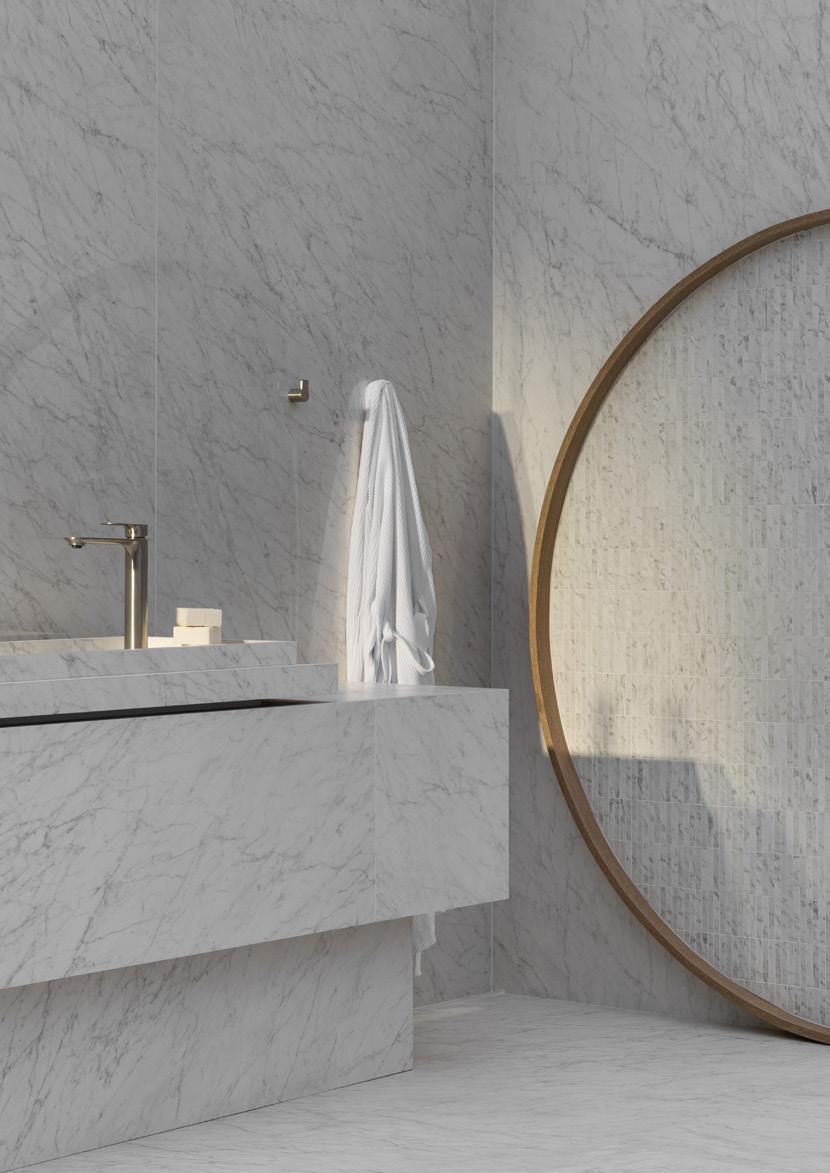 Porcelanato Semipulido Portobello 120x120 Carrara Icon Soft