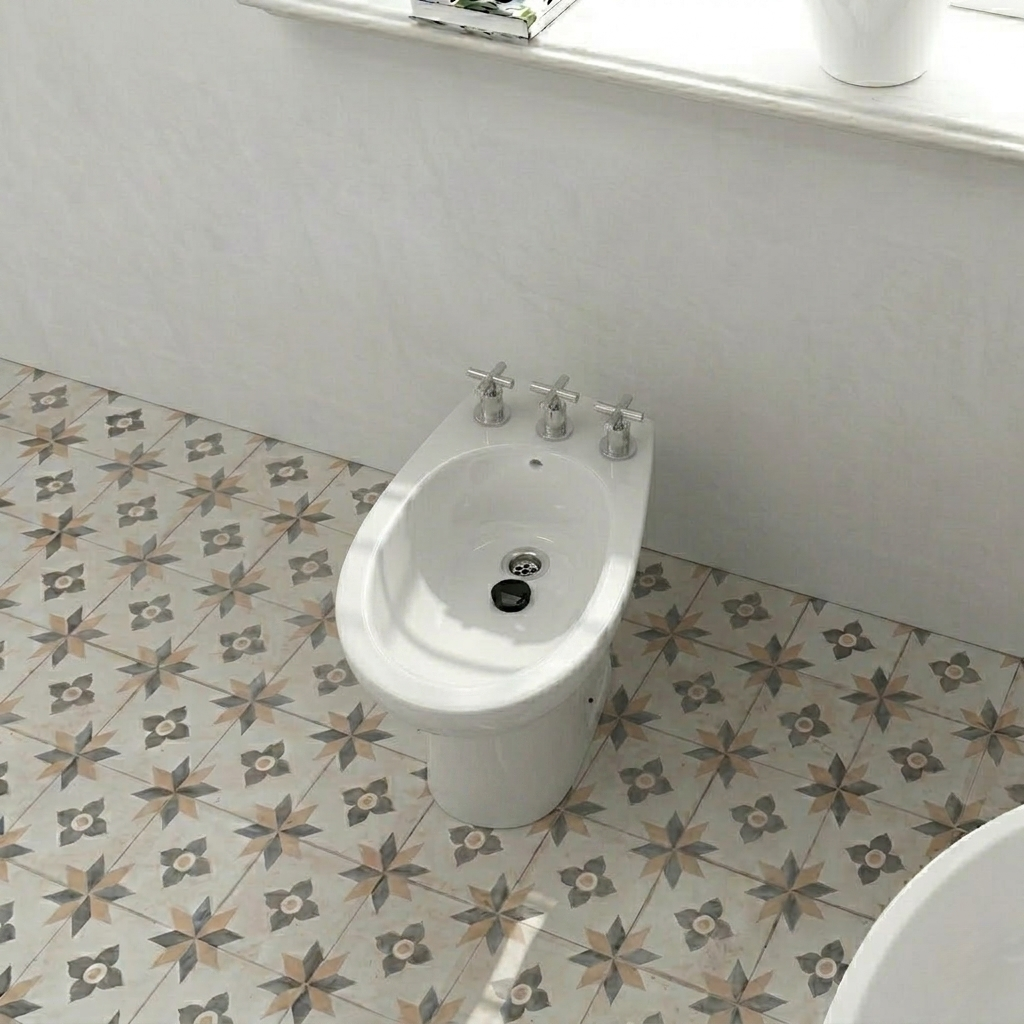 Bidet Blanco Ferrum Andina 3 Agujeros