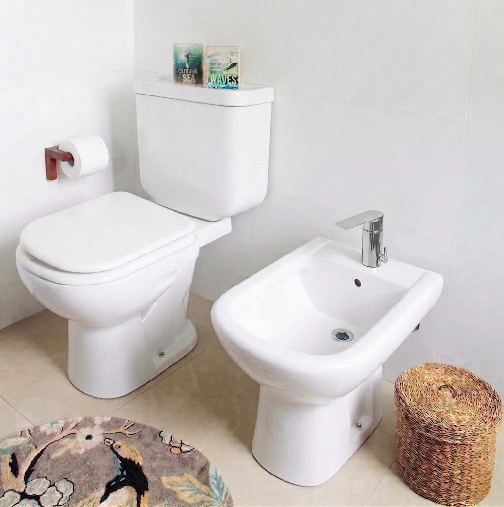 Bidet Ferrum Bari Blanco 1 Agujero