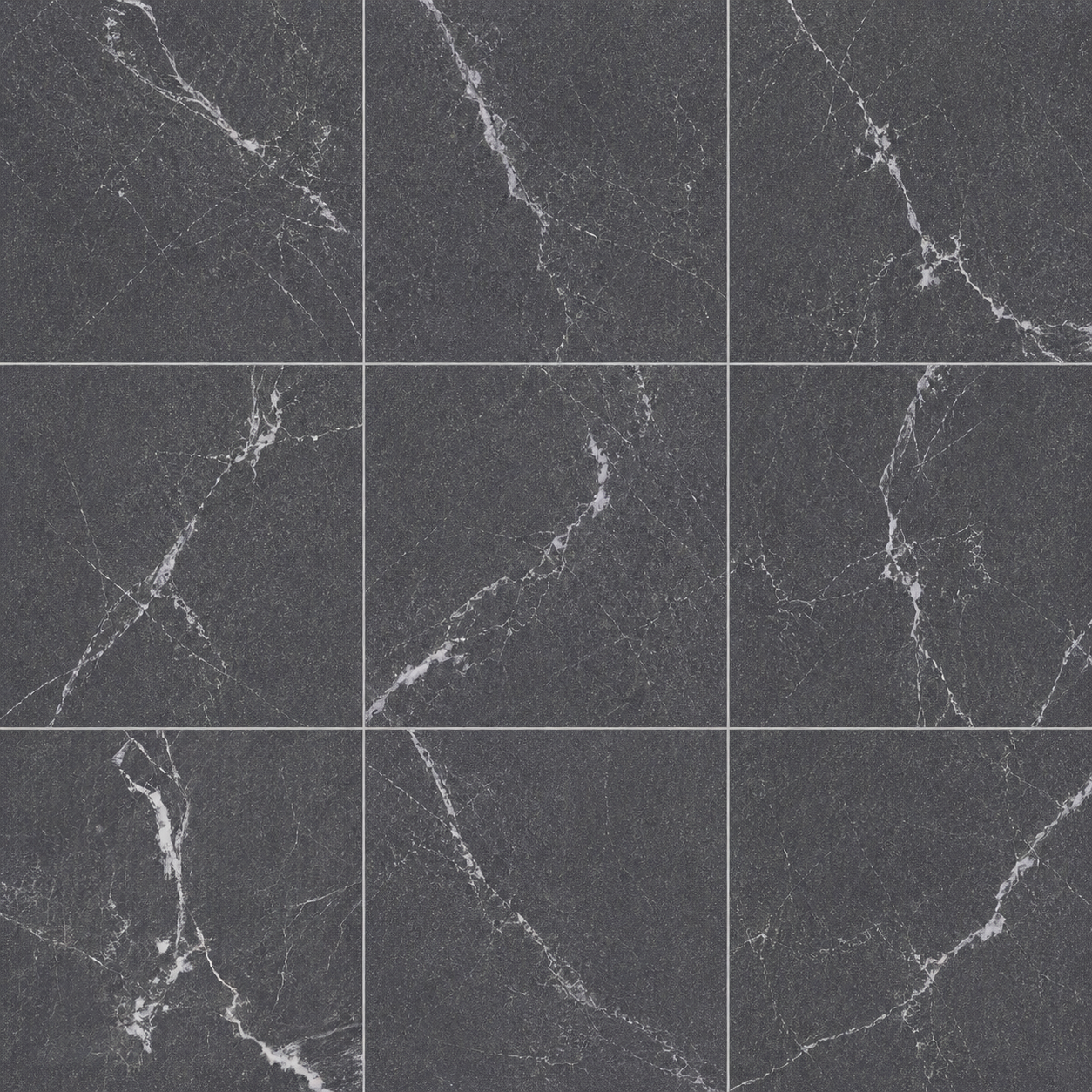 Cerámica Cerro Negro 51x51 Venato Black Natural