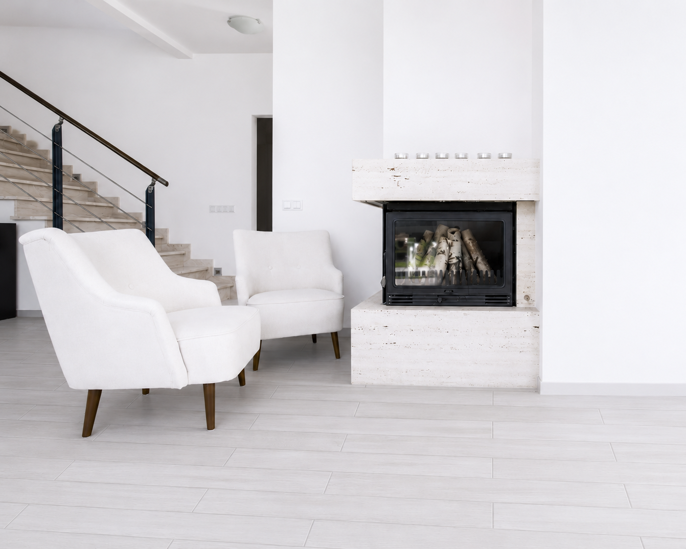 Porcelanico Mate Angelgres 19x120 New Rieti