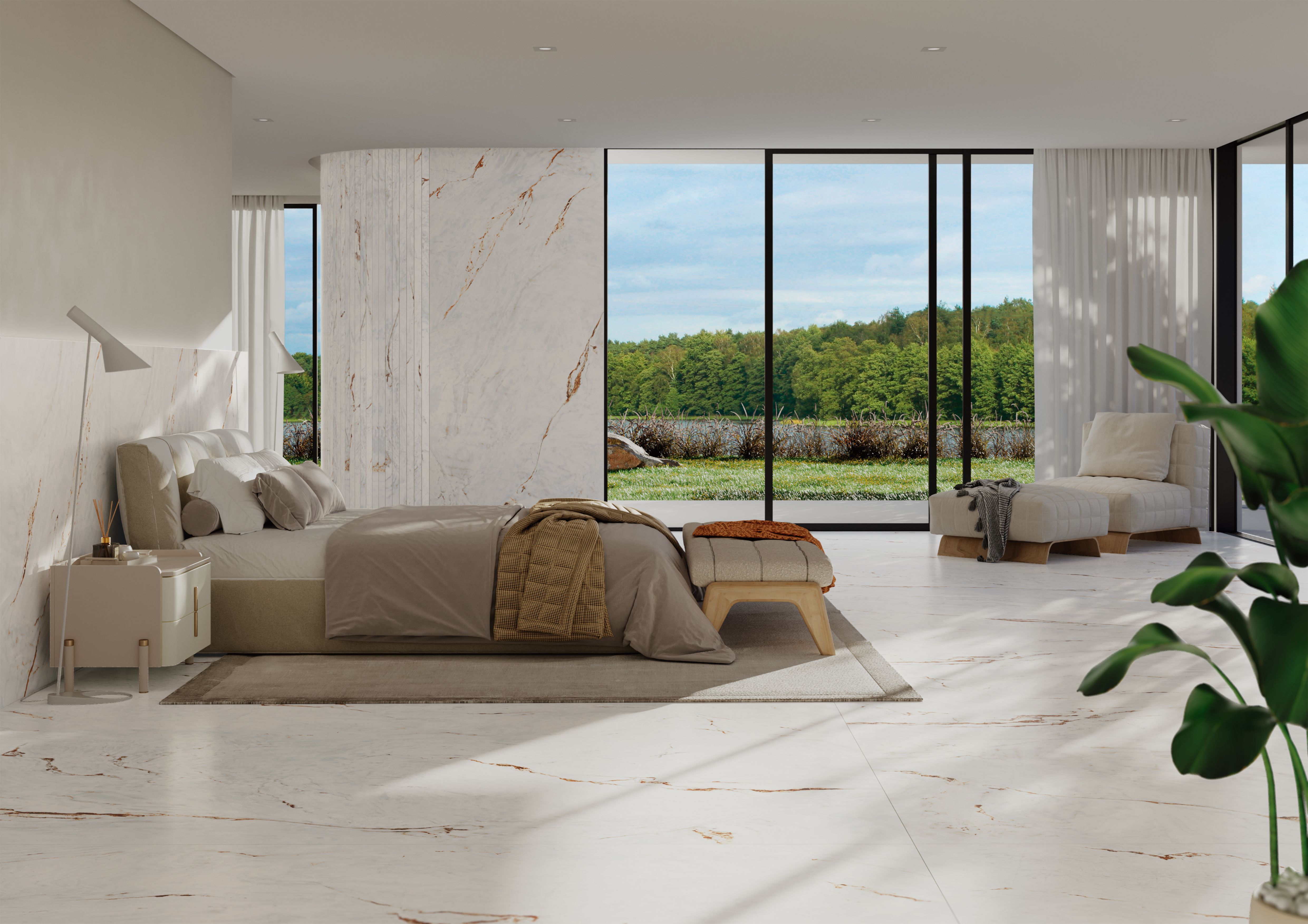 Porcelanato Natural Portinari 120x120 Parana Gold