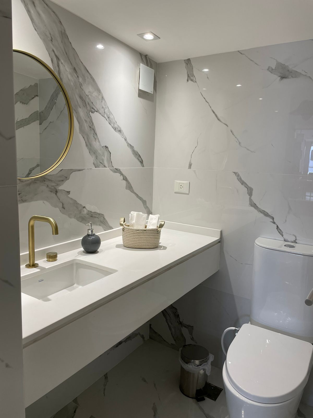 PORCELANATO SPL 80X160 CALACATTA WHITE