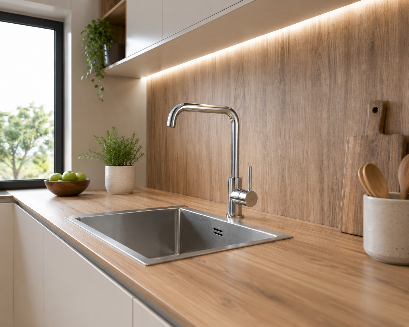 Grifería Para Cocina Monocomando Peirano Suv 20-184