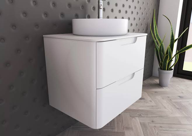 Vanitory De Colgar Schneider Uniq 60 Cm Blanco