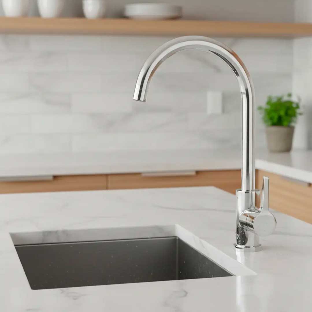Griferia Monocomando Para Cocina Fv Alba 411.04/G9